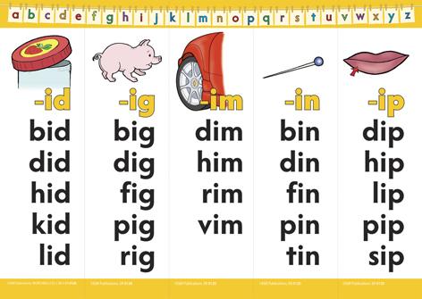 0120 | Word Walls CVC Patterns