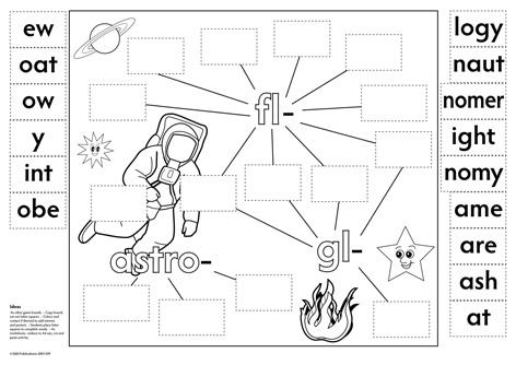 0130P | Word Walls - A3 Space poster set