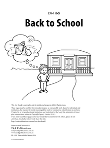 1100f | Back to School worksheets - free EBOOK