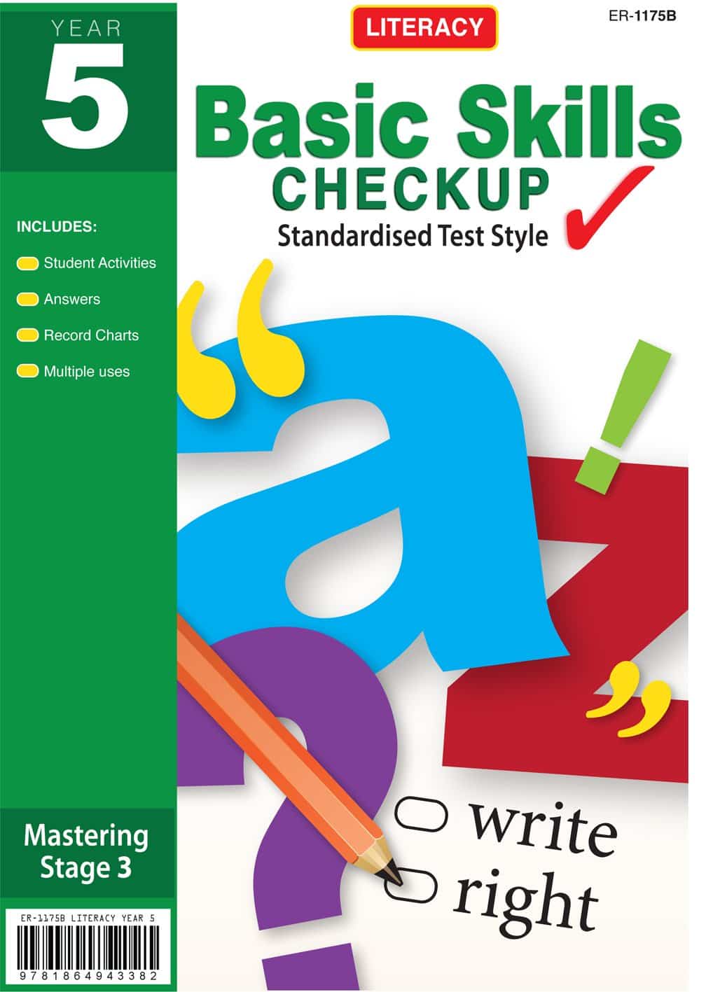 1173 | 1175 | Basic Skills, Literacy