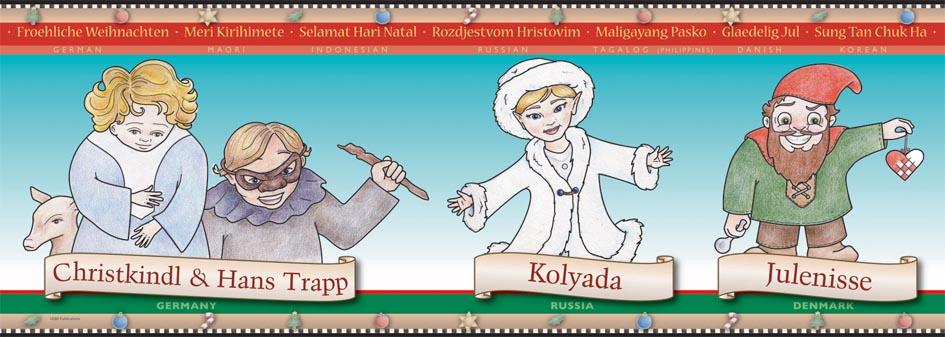 1520P | Christmas Frieze poster set