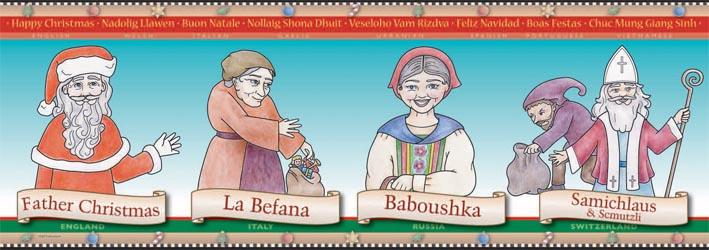 1520P | Christmas Frieze poster set