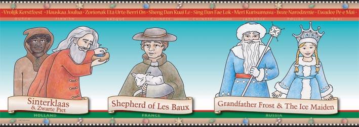 1520P | Christmas Frieze poster set