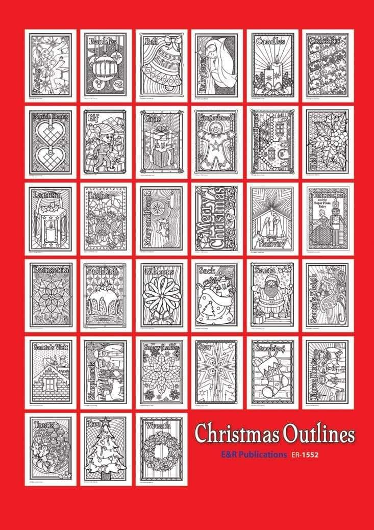 1552 | Christmas Outlines