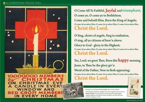 1554P | Christmas Truce 1914 Posters