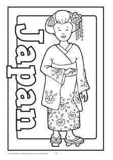 1816 | Costumes Around The World Outlines