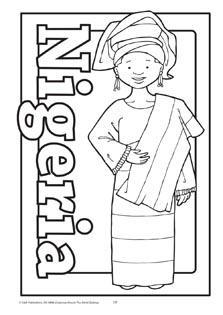 1816 | Costumes Around The World Outlines