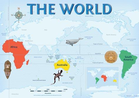 1903P | Africa and South America Posters, year 4