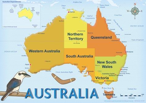 1904P | Australia And Its Neighbours Posters, Year 3