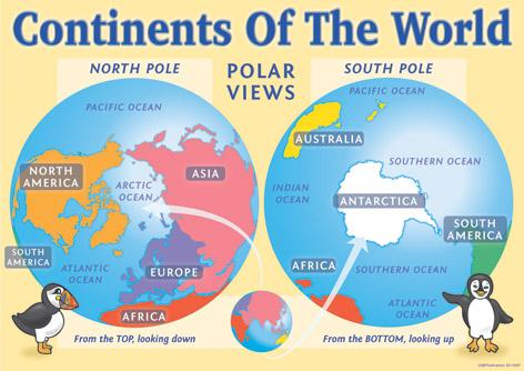 1905 | Continents of the World Posters, Year 2