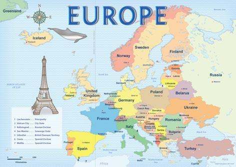 1916P | Europe and North America posters - Year 5