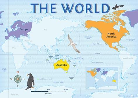 1916P | Europe and North America posters - Year 5