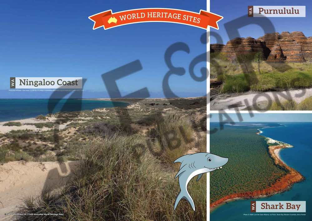 2760P | Australian World Heritage Sites poster set