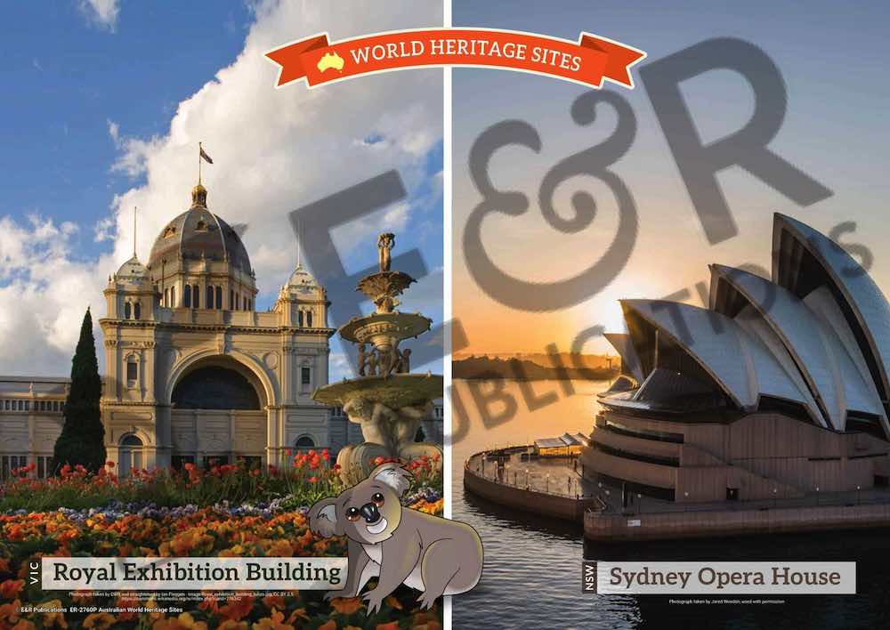 2760P | Australian World Heritage Sites poster set