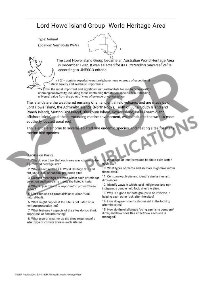 2760P | Australian World Heritage Sites poster set