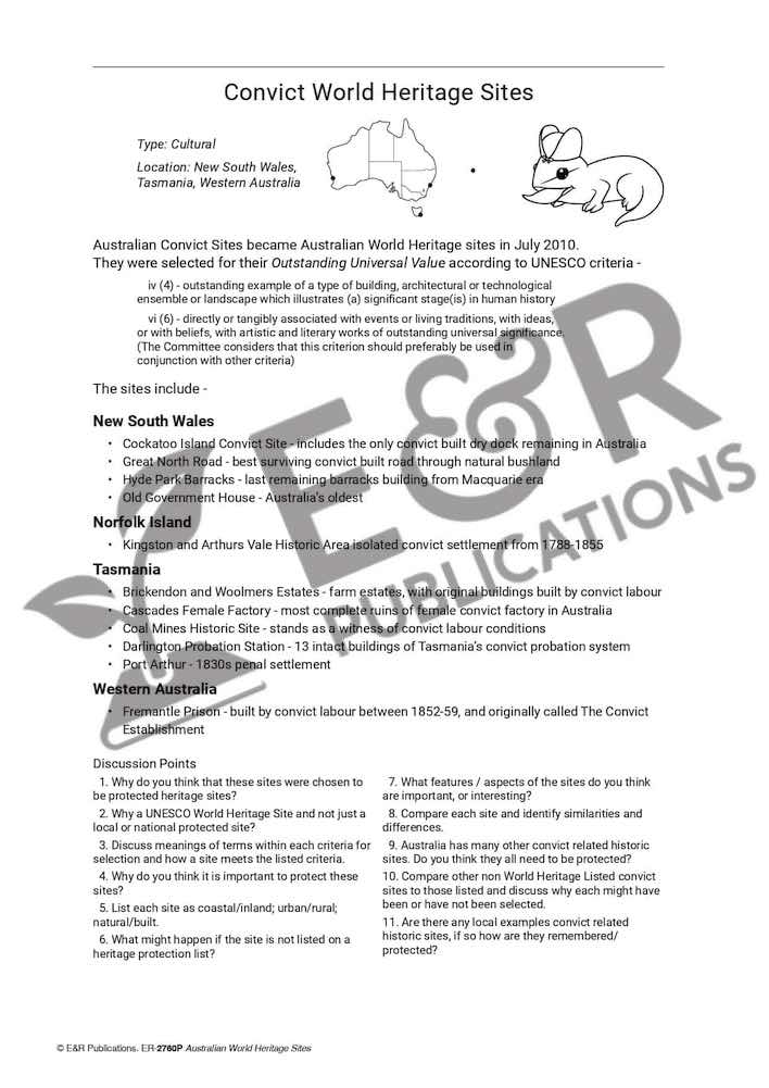 2760P | Australian World Heritage Sites poster set