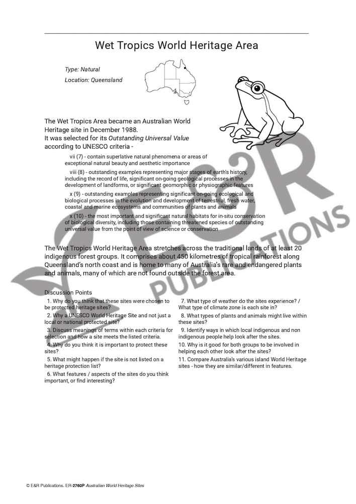 2760P | Australian World Heritage Sites poster set