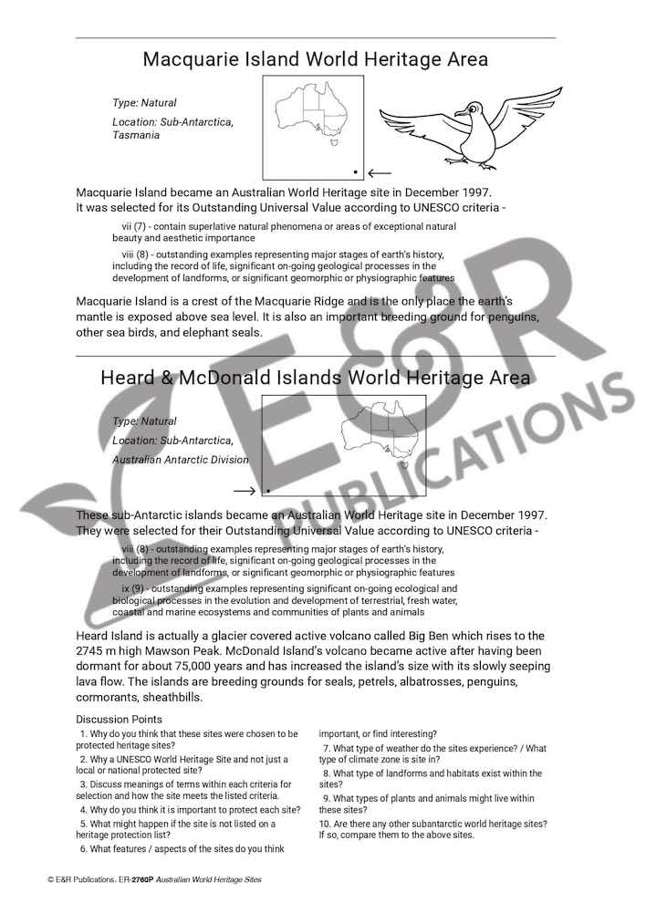 2760P | Australian World Heritage Sites poster set