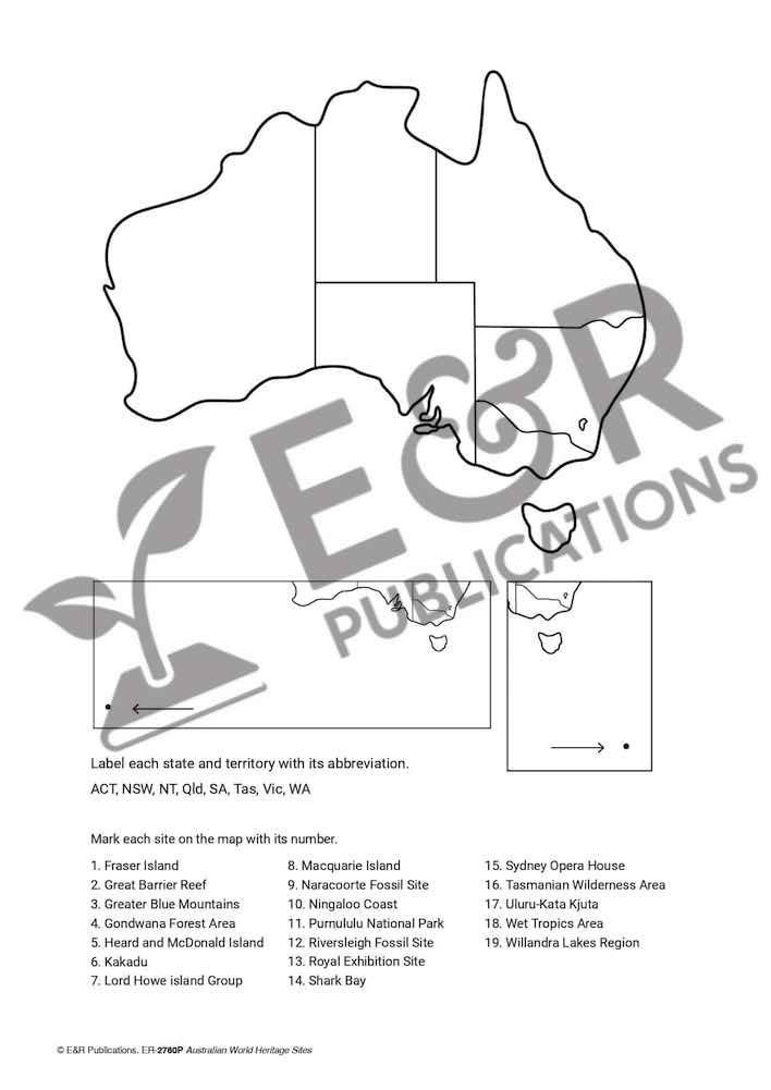 2760P | Australian World Heritage Sites poster set