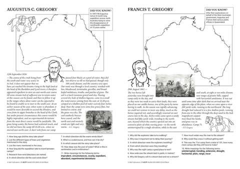 4537P | Inland Explorers posters, Year 5