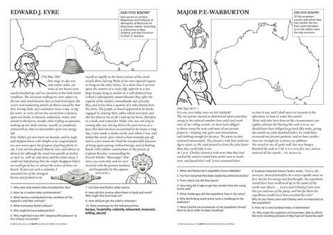 4537P | Inland Explorers posters, Year 5