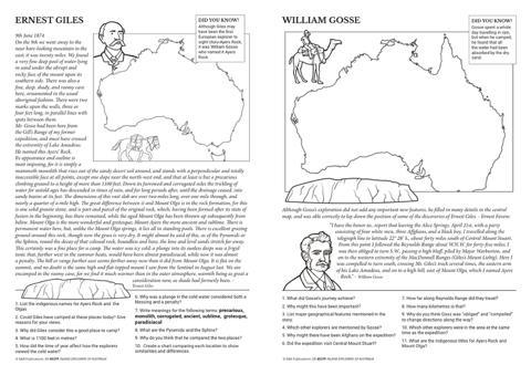 4537P | Inland Explorers posters, Year 5