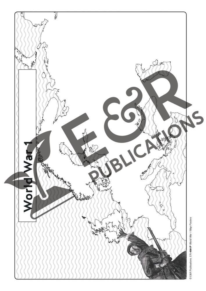 4591P | World War 1: Year by Year poster set