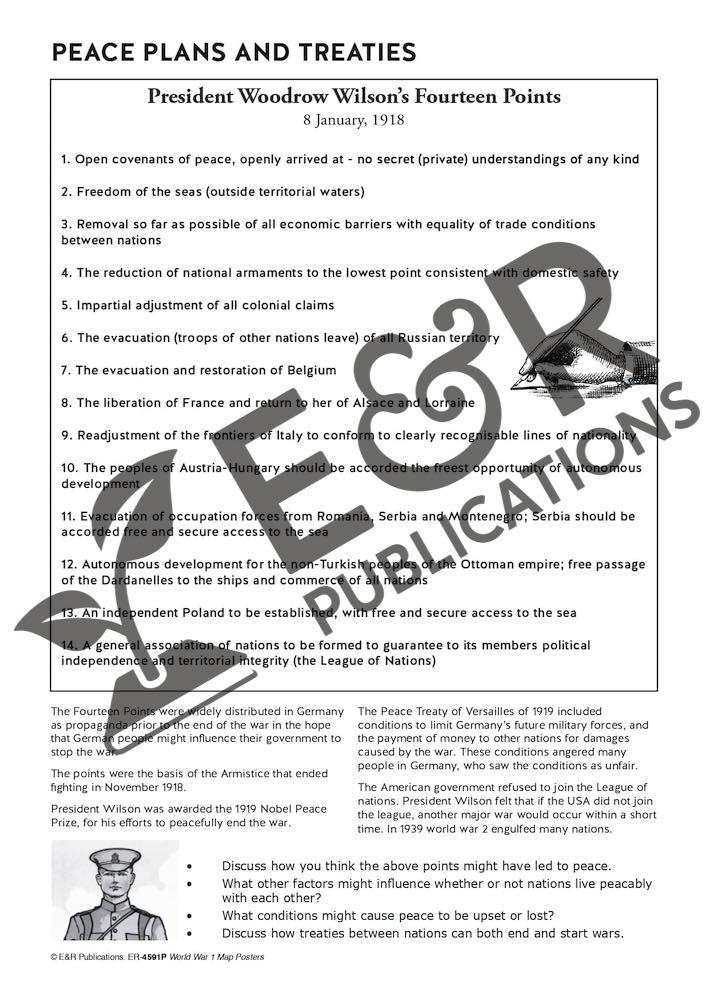 4591P | World War 1: Year by Year poster set