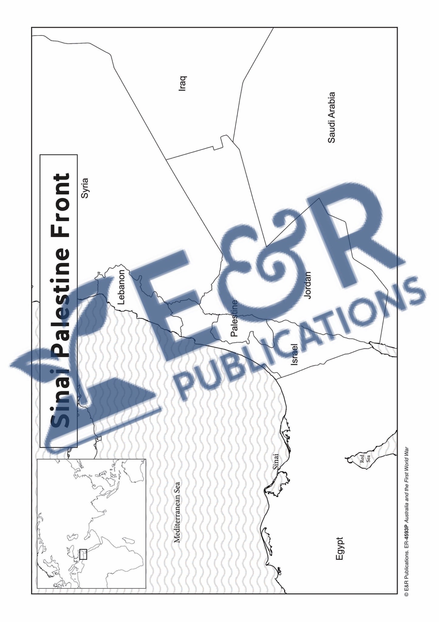 4593 P | Australia's Place in WW1, poster set