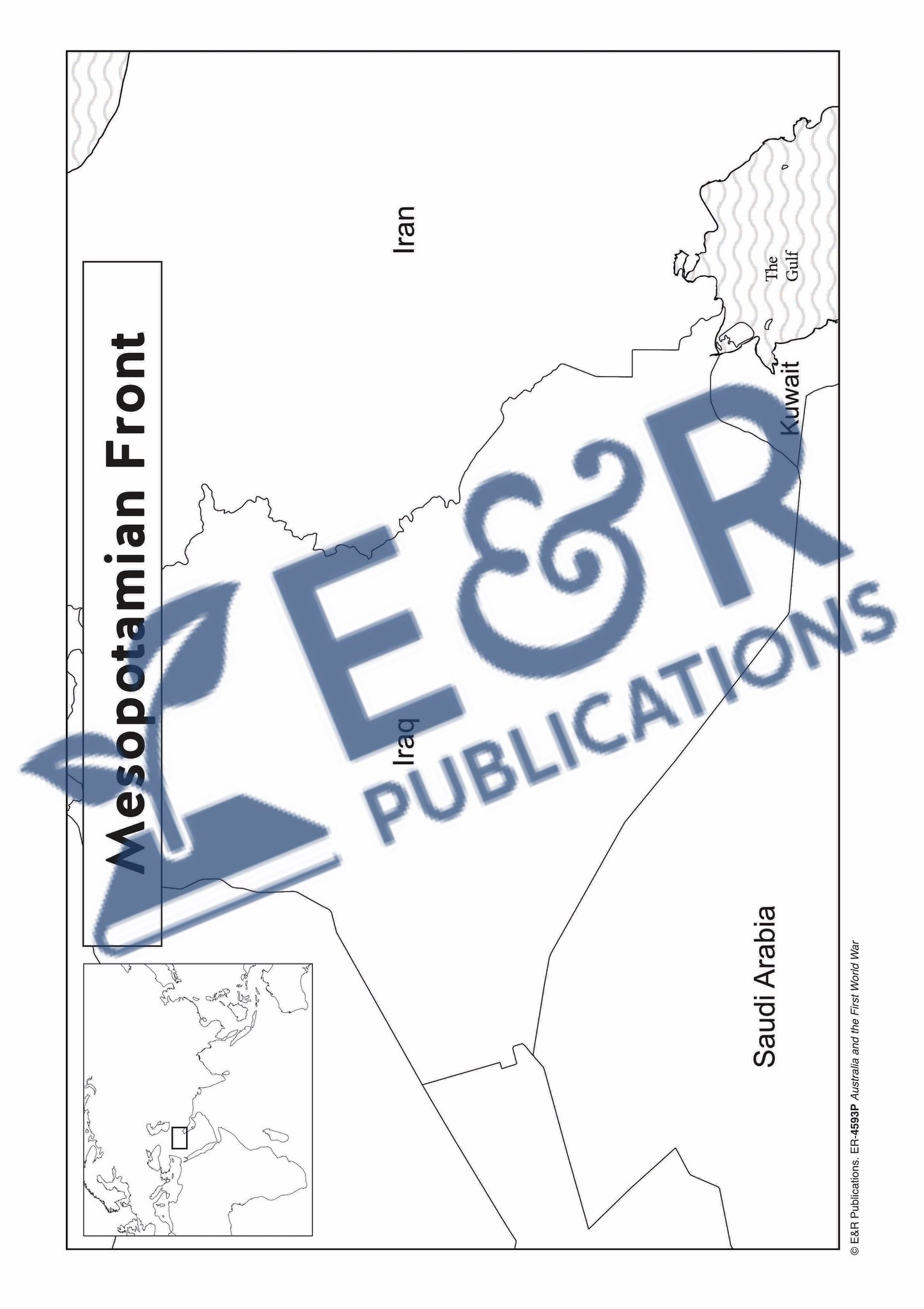 4593 P | Australia's Place in WW1, poster set