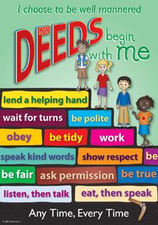 4606P | Manners poster set 2