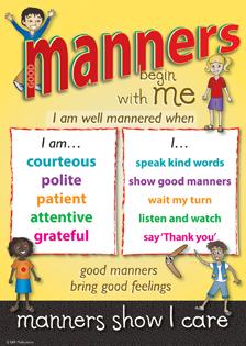 4606P | Manners poster set 2