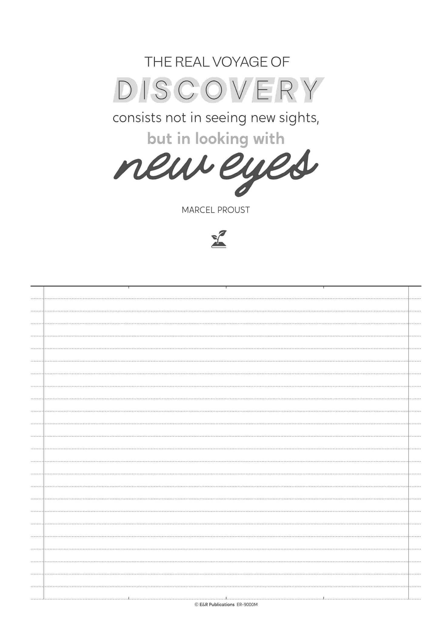 9000M | Month By Month Planning Book