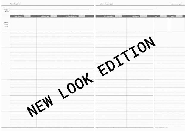 9000Y · Teacher's Weekly Bare Essentials Undated Planner