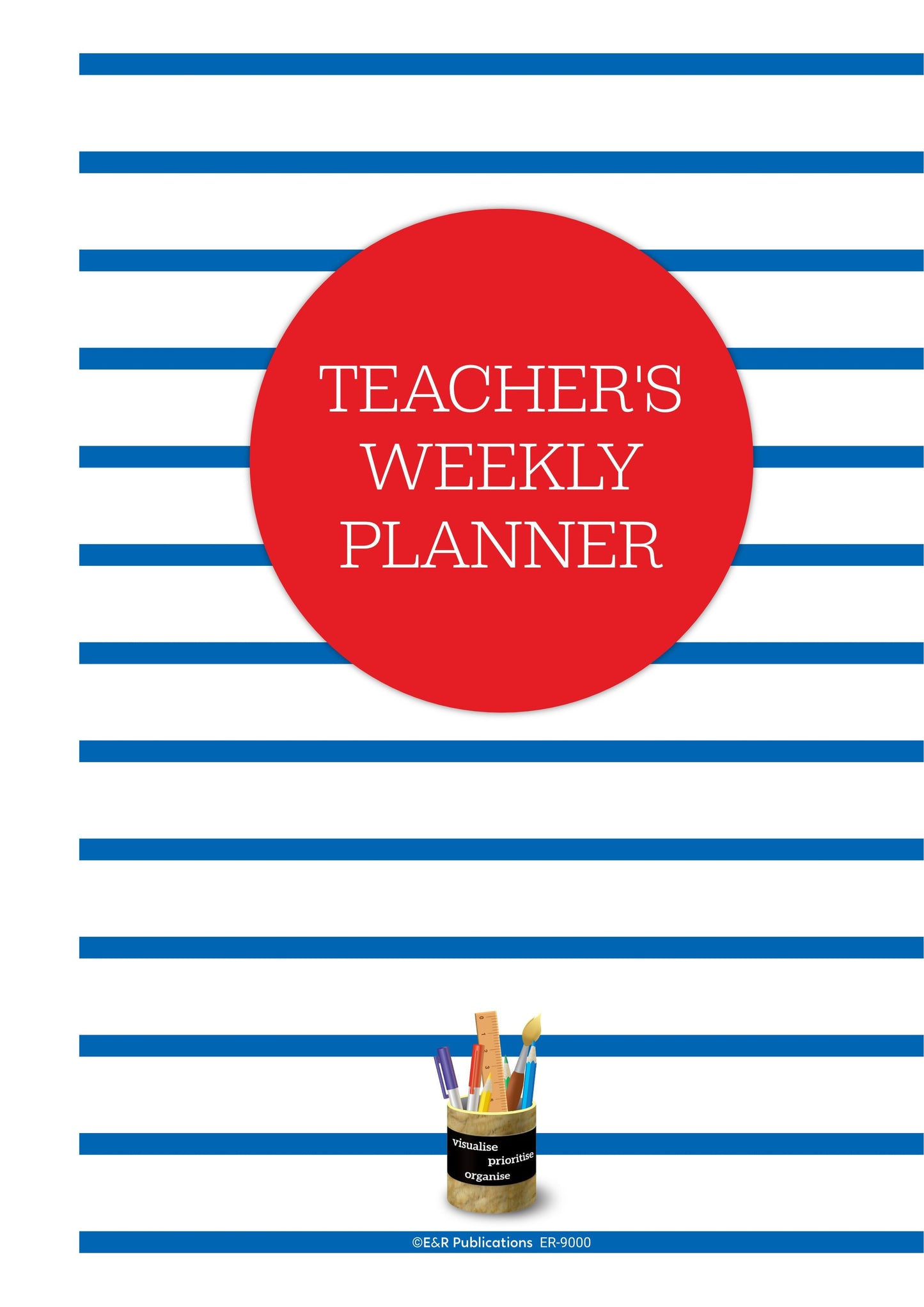 9000PR | Teacher's Weekly Undated Planner PRINTABLES