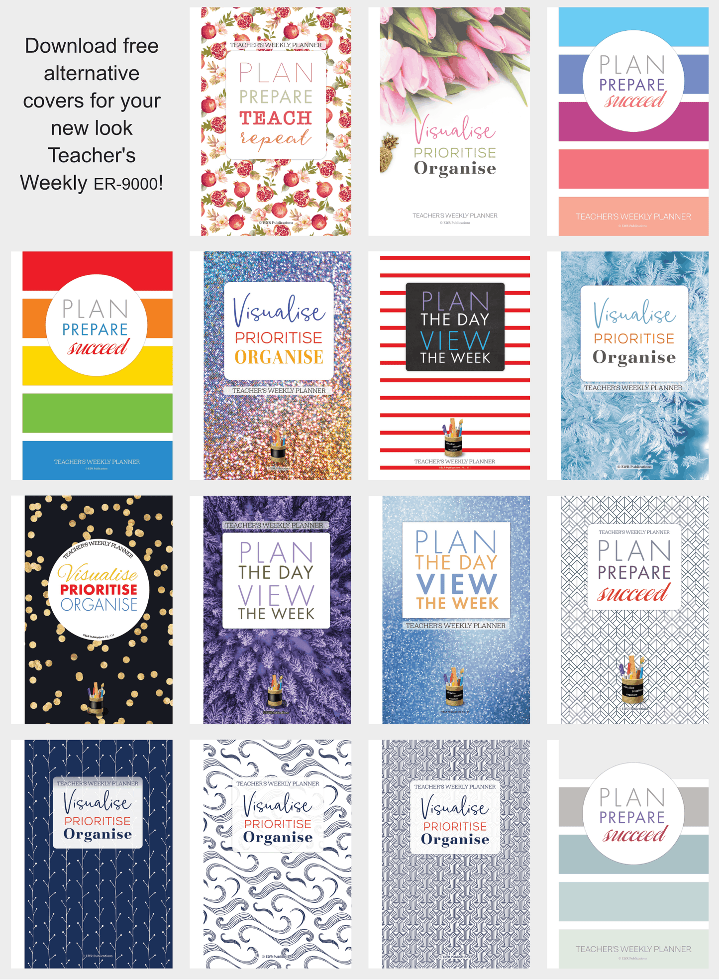 9000-CC | Card cover for Teacher's Weekly