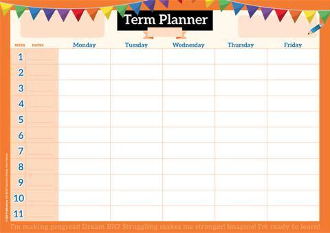 9008 | Term Planning Posters, set of 4