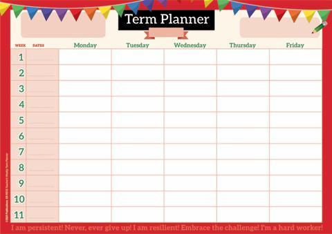 9008 | Term Planning Posters, set of 4