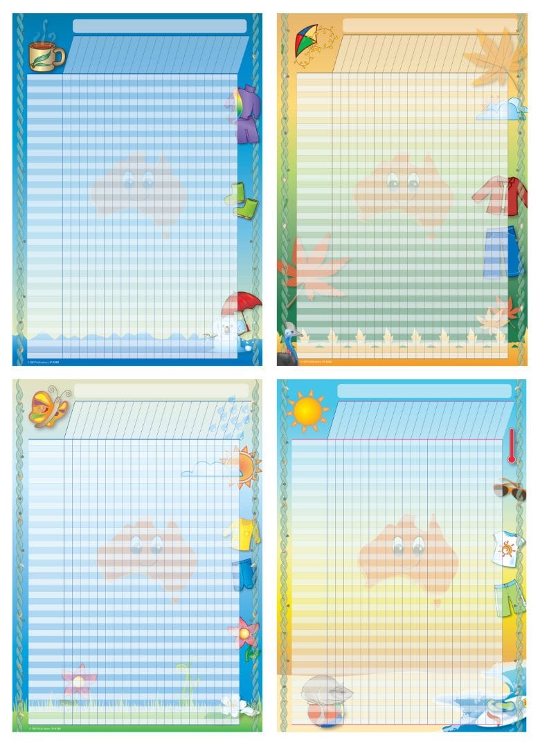 9200P | Seasons Record Charts A3