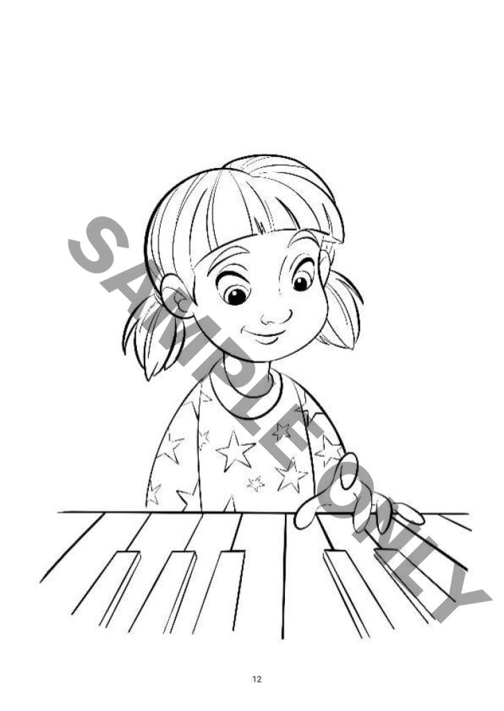 A Little (Of A Big) Music Story (From $10 Each) Non-Reproducible Book