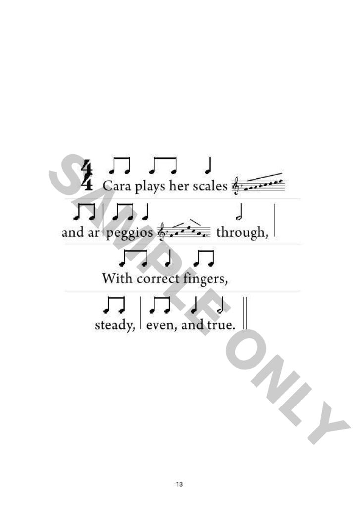 A Little (Of A Big) Music Story (From $10 Each) Non-Reproducible Book