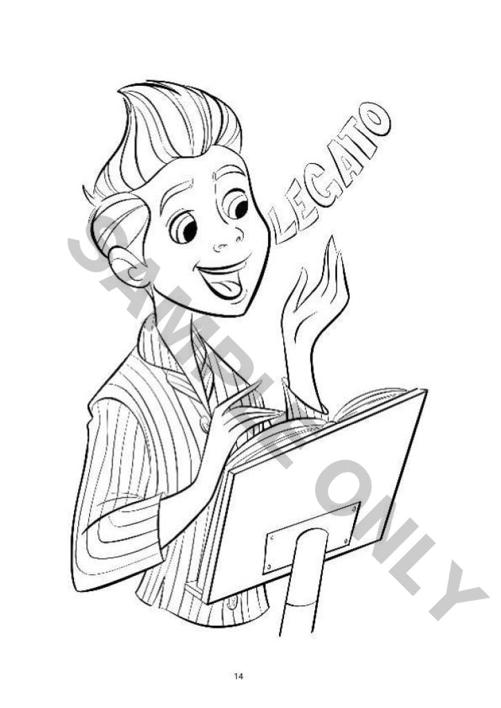 A Little (Of A Big) Music Story (From $10 Each) Non-Reproducible Book