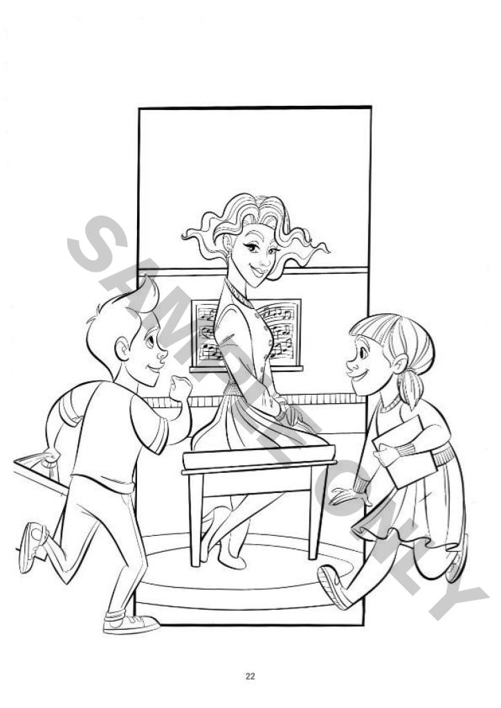 A Little (Of A Big) Music Story (From $10 Each) Non-Reproducible Book