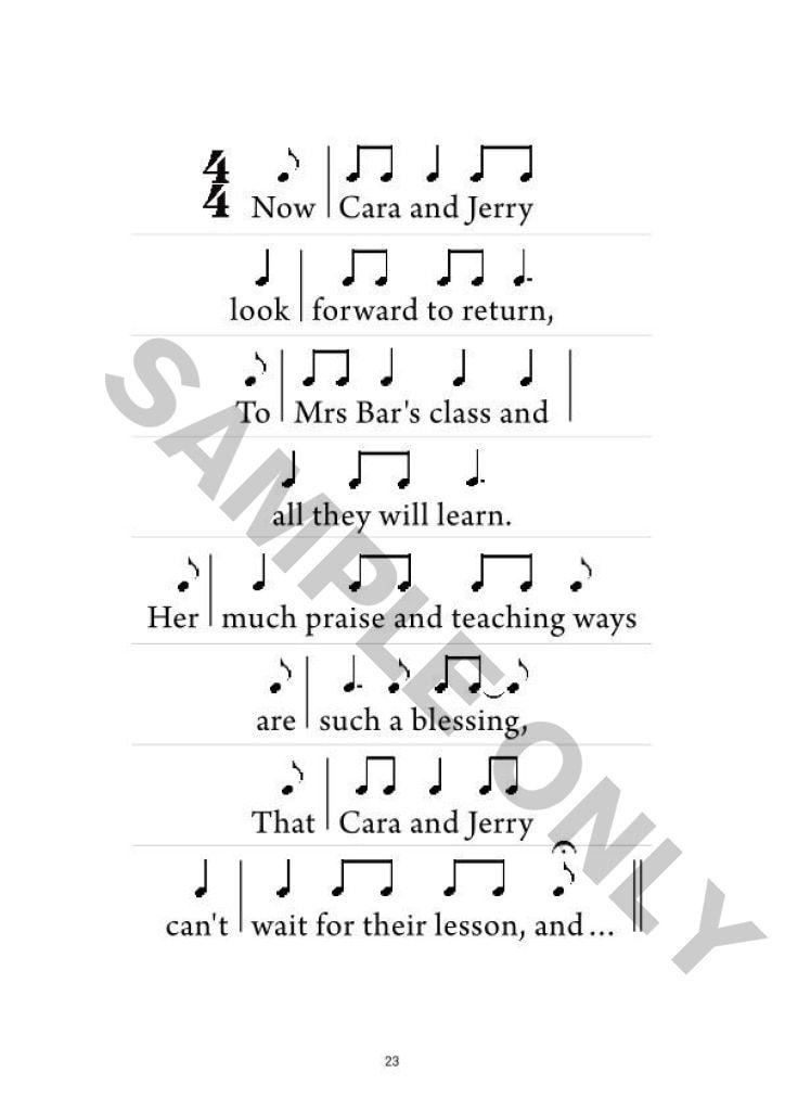 A Little (Of A Big) Music Story (From $10 Each) Non-Reproducible Book