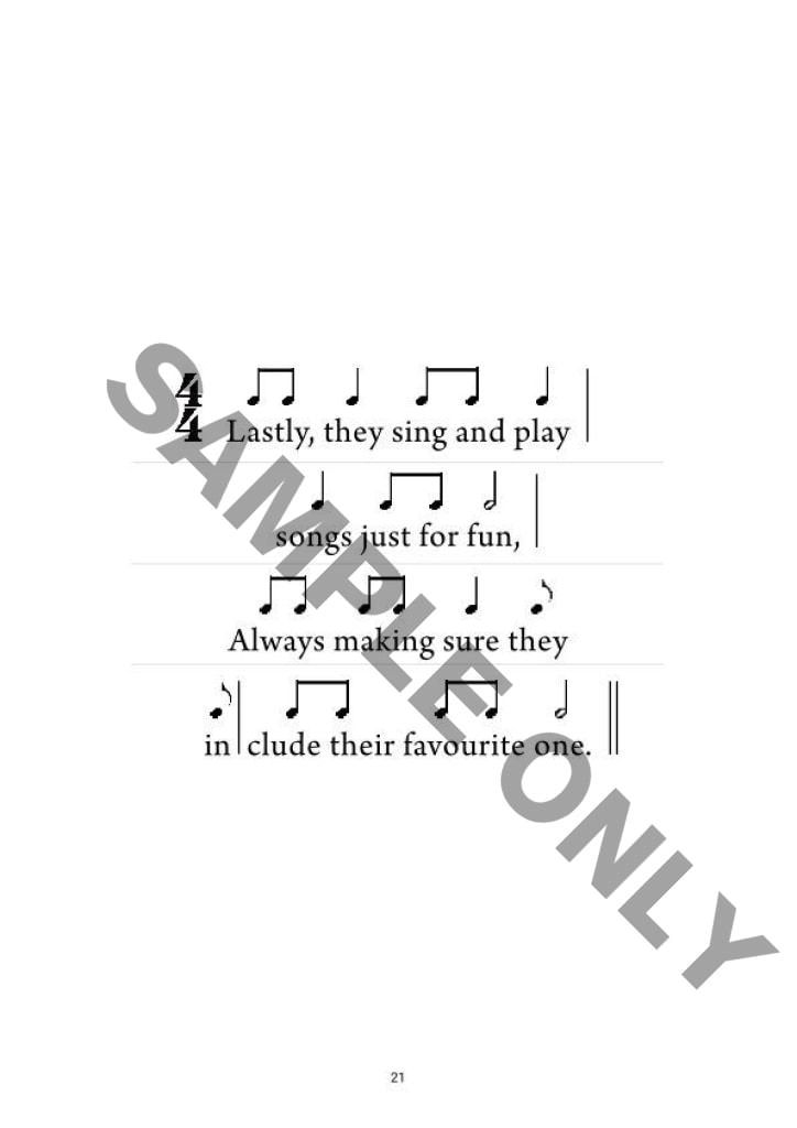 A Little (Of A Big) Music Story (From $10 Each) Non-Reproducible Book