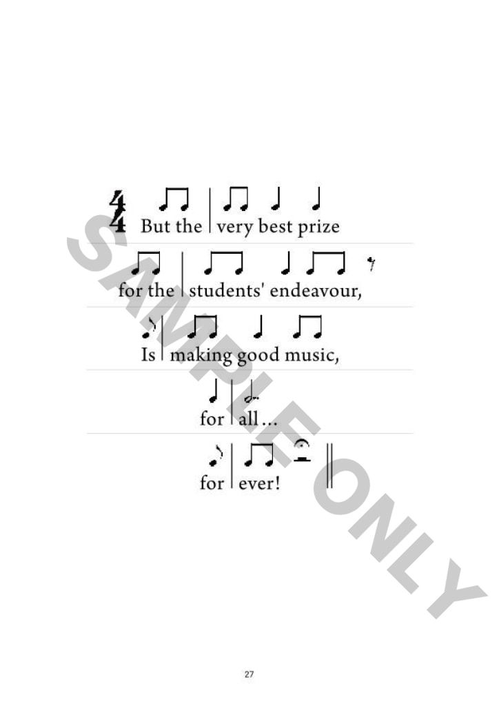 A Little (Of A Big) Music Story (From $10 Each) Non-Reproducible Book