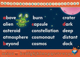 0130P | Word Walls - A3 Space poster set