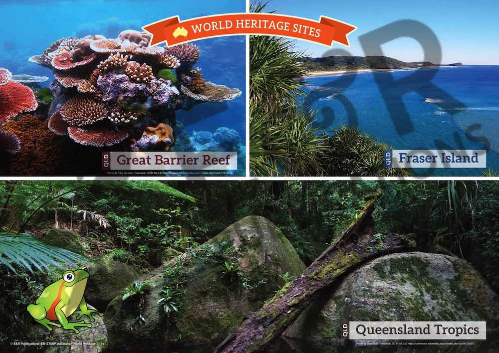 2760P | Australian World Heritage Sites poster set