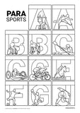 2900P-EN | English Sports Posters + Activity Sheets