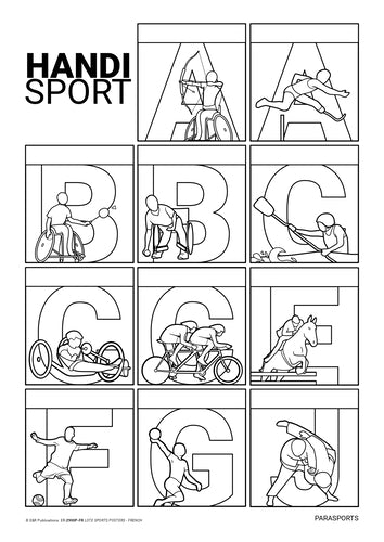 2900P-FR | French Sports Posters + Activity Sheets